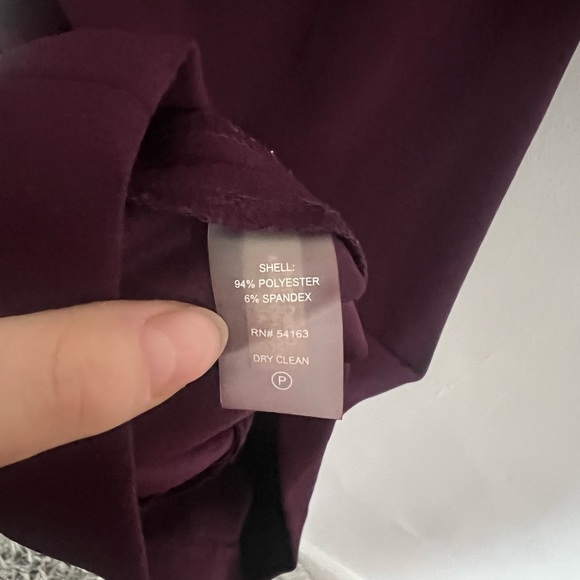 Calvin Klein Maroon Sheath Dress - Picture 8 of 10